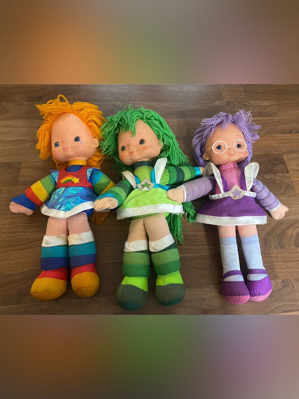 Vintage no Rainbow Brite (1983) Shy Violet (1984) Patty O’Green (1984)